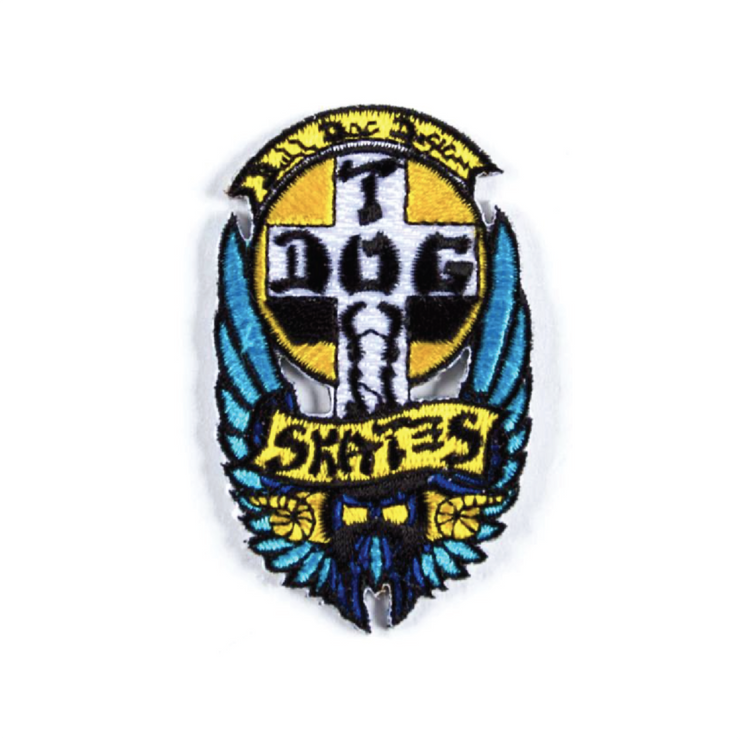 DOGTOWN BULLDOG EMBROIDERED PATCH