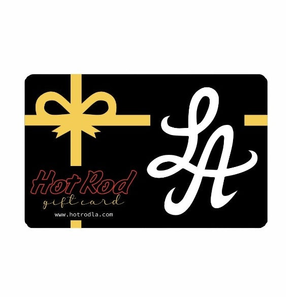 THE HOT ROD GIFT CARD